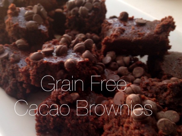 GrainFreeCacaoBrownies